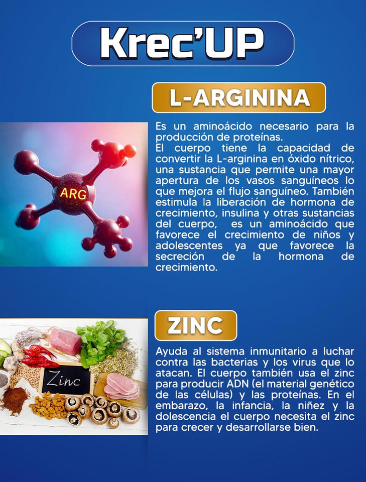 KREC'UP PARA EL CRECIMIENTO DE TUS HIJOS