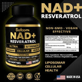 NAD+ RESVERATROL BLACK