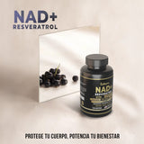 NAD+ RESVERATROL BLACK