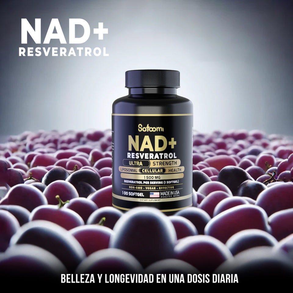NAD+ RESVERATROL BLACK