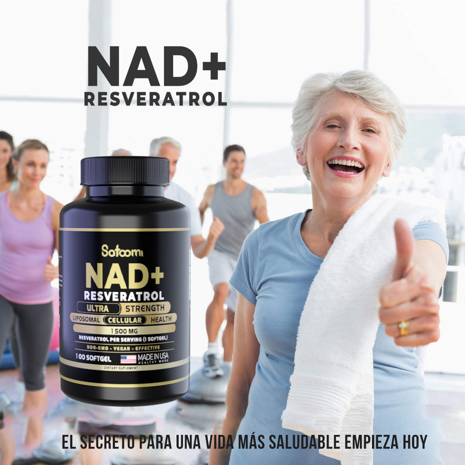 NAD+ RESVERATROL BLACK