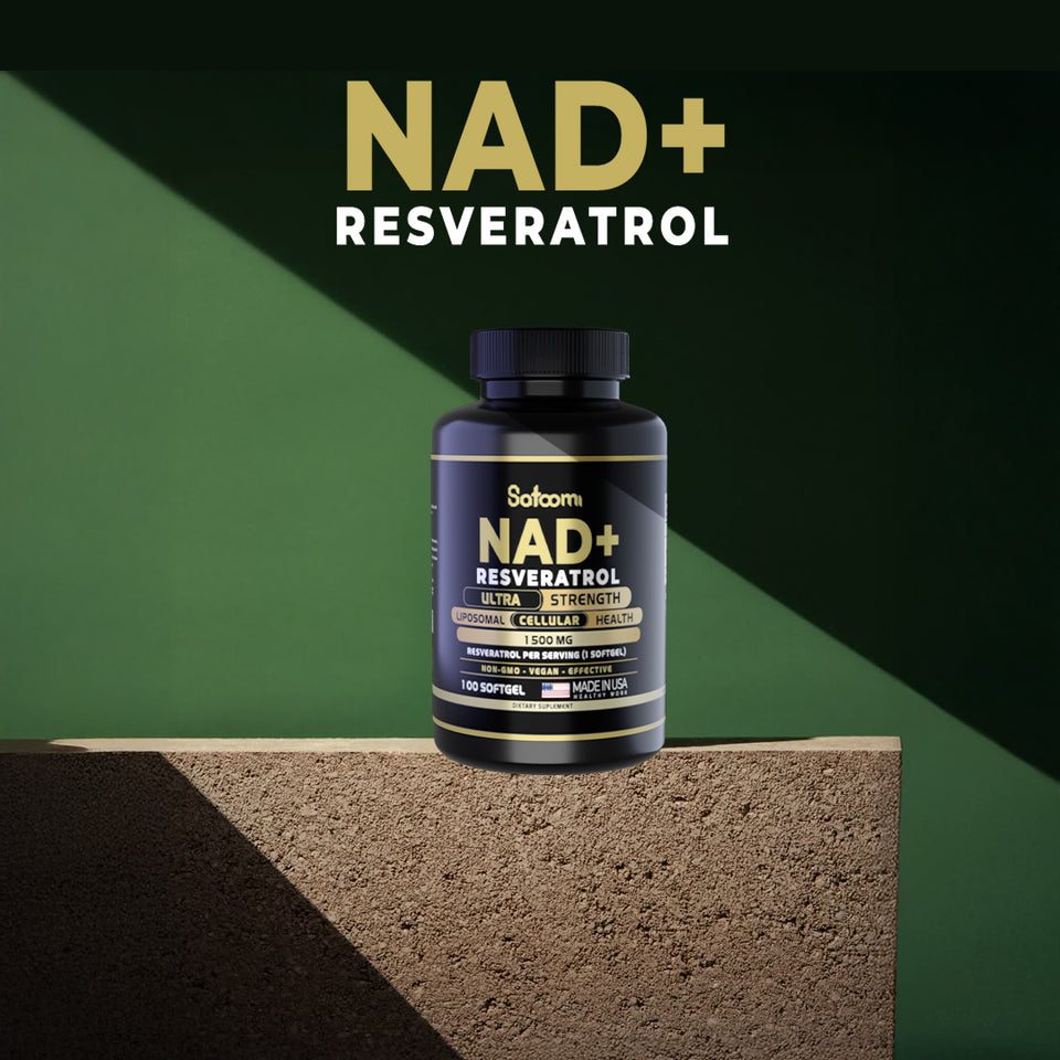 NAD+ RESVERATROL BLACK