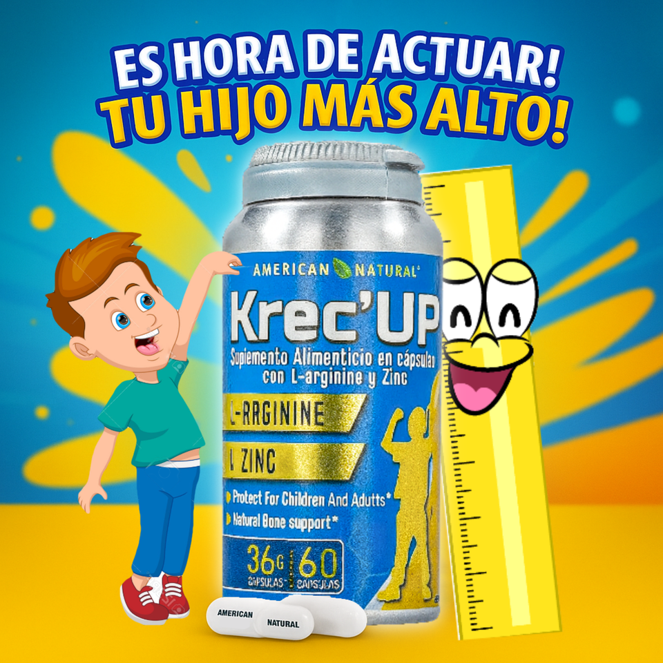 KREC'UP PARA EL CRECIMIENTO DE TUS HIJOS